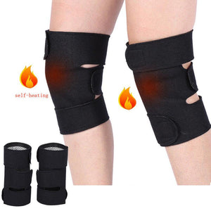 1 Pair Self Heating Knee Pads Magnetic Knee Brace Support Belt