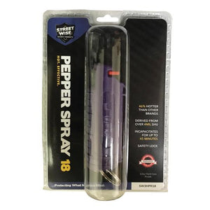 Streetwise 18 Pepper Spray 0.5 oz Hard-case